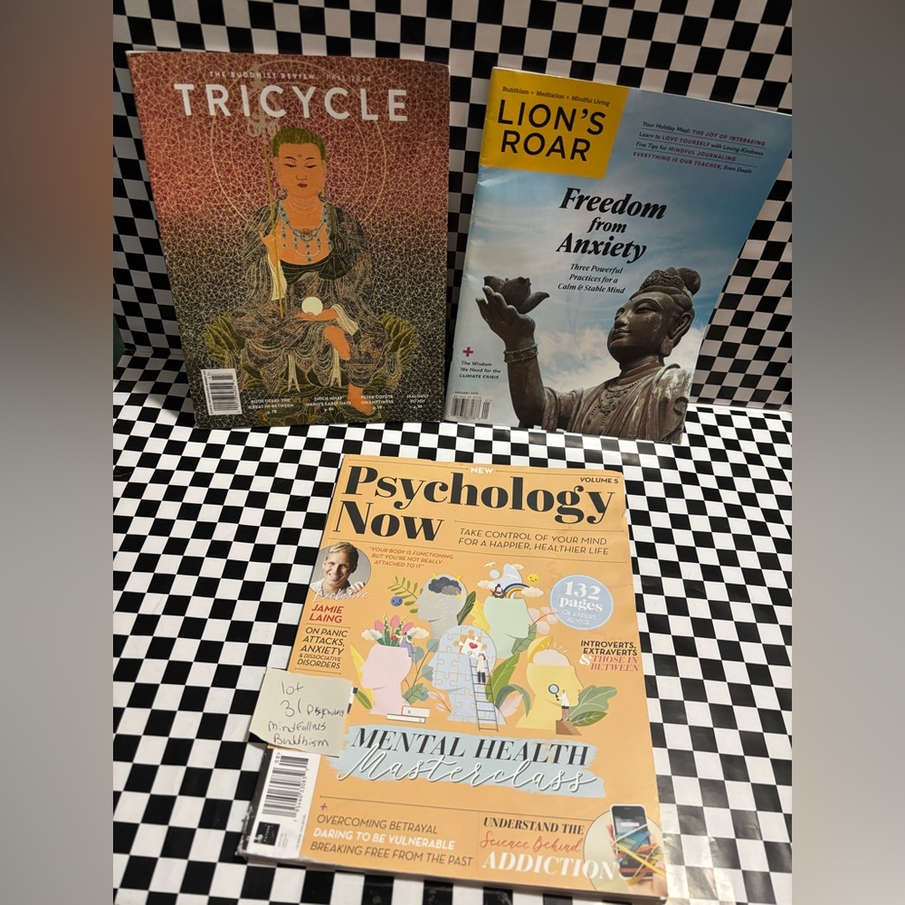 Tricycle, Lion's Roar, Psychology Now Magazine Set